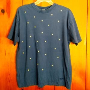 Levi's Dockers Knit Short Sleeve Top with Embroidered Star Detail
